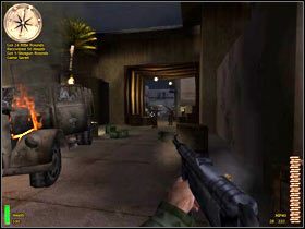 Znajdziecie się na nieco większej ulicy - Bizerte Harbor (6) | MISJA 4 - Tunisia | MoH Alied Assault Breakthrough - Medal of Honor: Allied Assault - Breakthrough - poradnik do gry