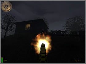 Po dotarciu do terenów zabudowanych zacznij się bacznie rozglądać - The Airfield At Caltagirone (2) | MISJA 6 - Sicily | MoHAA Breakthrough - Medal of Honor: Allied Assault - Breakthrough - poradnik do gry