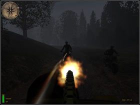 Problemem mogą być natomiast motocykliści - The Airfield At Caltagirone (2) | MISJA 6 - Sicily | MoHAA Breakthrough - Medal of Honor: Allied Assault - Breakthrough - poradnik do gry