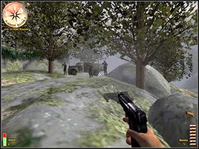 Kiedy załatwisz pierwszych wrogów skieruj się do wzniesienia po prawej - Monte Cassino I (1) | MISJA 8 - Italy | MoHAA Breakthrough - Medal of Honor: Allied Assault - Breakthrough - poradnik do gry