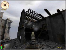 Na kolejne stanowisko maszynowe wpadniesz już po kilkunastu sekundach (screen) - Monte Cassino I (2) | MISJA 8 - Italy | MoHAA Breakthrough - Medal of Honor: Allied Assault - Breakthrough - poradnik do gry