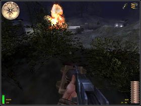 Naciśnij klawisz używania w miejscu przeznaczonym do podłożenia detonatora - Anzio (1) | MISJA 10 - Italy | Medal of Honor Alied Assault Breakthrough - Medal of Honor: Allied Assault - Breakthrough - poradnik do gry