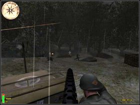 Posterunek, przy którym stoicie zostanie zaatakowany - Monte Battaglia (1) | MISJA 11 - Italy | MoHAA Breakthrough - Medal of Honor: Allied Assault - Breakthrough - poradnik do gry