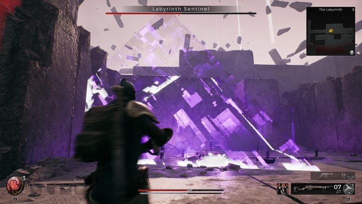 Po arenie musicie poruszać się w sposób kontrolowany - Remnant 2: Labyrinth Sentinel - Remnant 2 - poradnik do gry