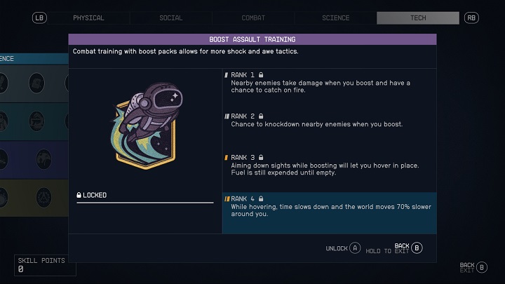 Na samym początku zabawy w Starfield najlepiej odblokować poniższe umiejętności - Starfield: Najlepsze umiejętności - Starfield - poradnik do gry