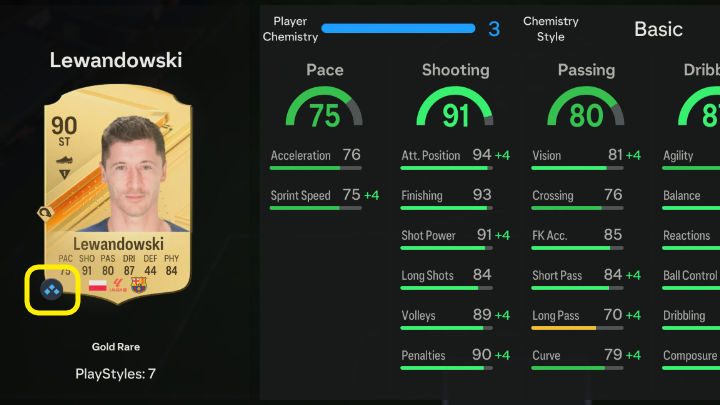 Każdy zawodnik i zawodniczka może posiadać od 0 do 3 punktów zgrania (Player Chemistry), a premia ta wpływa na różne atrybuty - EA Sports FC 24: Zgranie (Chemistry) - EA Sports FC 24 - poradnik do gry