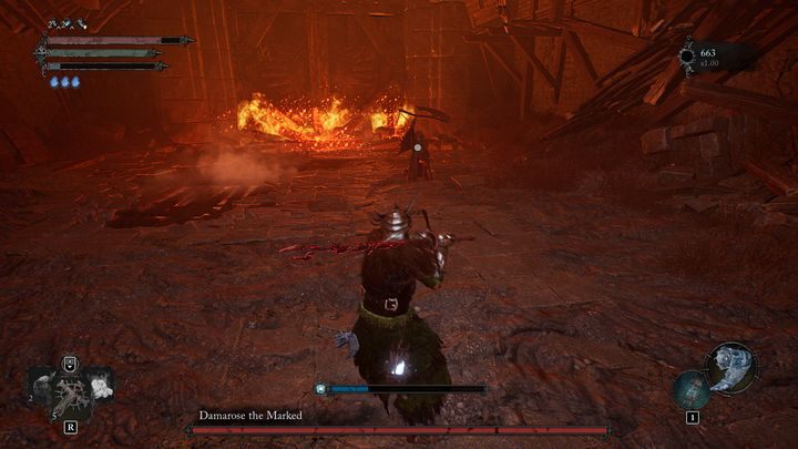 Damarose Naznaczona w głównej mierze będzie walczyć na bardzo bliskim dystansie i atakować wręcz - Lords of the Fallen: Jak pokonać bossa Damarose Naznaczona? - Lords of the Fallen - poradnik do gry