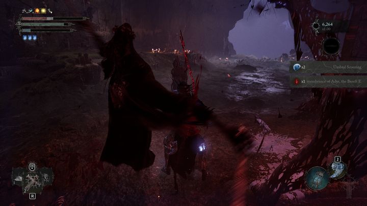 Gdy to się stanie, otrzymacie 2 Strzępki Umbralu oraz Pamiątkę po Adyrze, Samotnym Wygnańcu - Lords of the Fallen: Jak pokonać bossa Adyr, Samotny Wygnaniec? - Lords of the Fallen - poradnik do gry