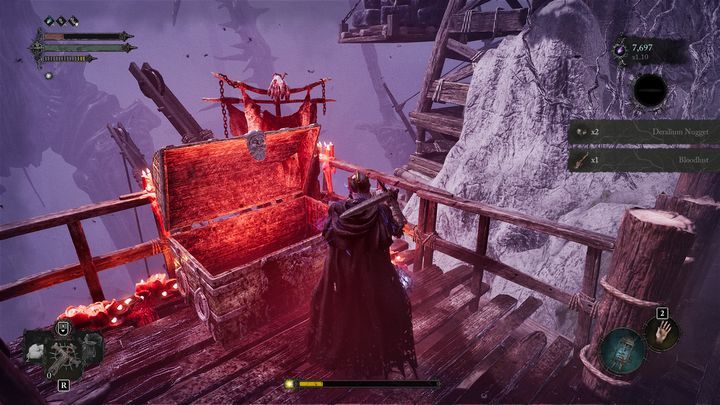 Co więcej, po zakończonej bitwie z bossem, na arenie znajdziecie skrzynię, w której znajdziecie - Lords of the Fallen: Jak pokonać bossa Karmazynowy rektor Percival? - Lords of the Fallen - poradnik do gry