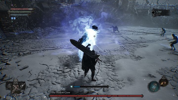 Gdy będziecie blisko Lucy, skorzystajcie z latarni Umbralu i użyjcie umiejętności Chłosty Duszy - Lords of the Fallen: Jak pokonać bossa Pusty Kruk? - Lords of the Fallen - poradnik do gry