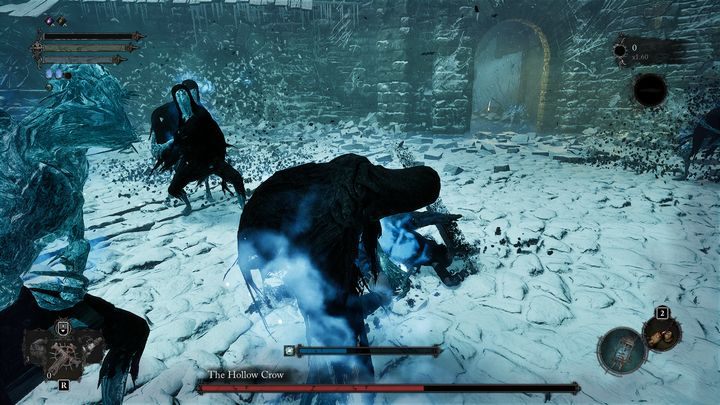 Po pokonaniu Lucy, ponownie będziecie musieli unikać ataków bossa, dlatego ustawcie się na końcu areny - Lords of the Fallen: Jak pokonać bossa Pusty Kruk? - Lords of the Fallen - poradnik do gry