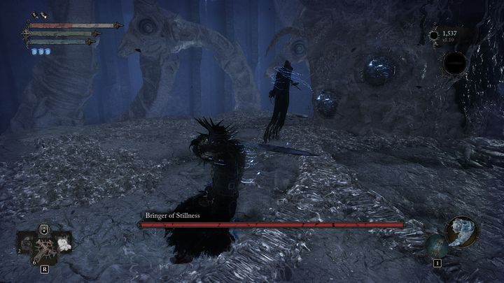 Główną siłą przeciwnika jest liczba pojawiających się wrogów - Lords of the Fallen: Jak pokonać bossa Zwiastun Bezruchu, Nicości i Ciszy? - Lords of the Fallen - poradnik do gry