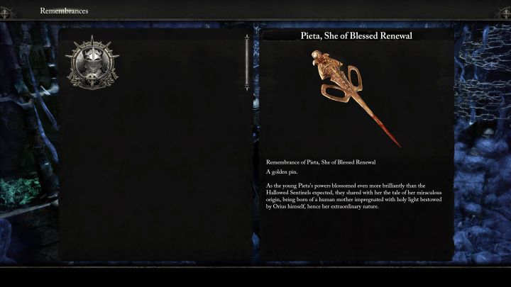 Możecie szukać w świecie gry kolejnych pamiątek powiązanych z innymi bossami - Lords of the Fallen: Jak zdobyć miecz Piety? - Lords of the Fallen - poradnik do gry