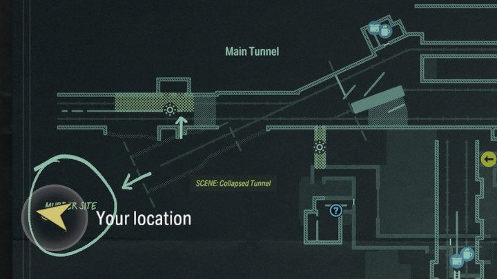 Po pokonaniu wyzwań w tunelach metra, Alan zostanie skierowany do sieci podziemnych tuneli - Alan Wake 2: Wszystkie Echa - Alan - Alan Wake 2 - poradnik do gry