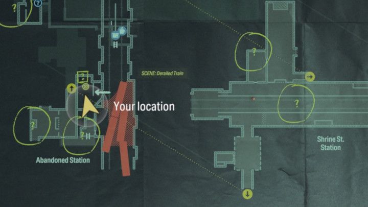 Echo znajdziecie w oświetlonym na czerwono pomieszczeniu obok tunelu ze spalonym pociągiem - Alan Wake 2: Wszystkie Echa - Alan - Alan Wake 2 - poradnik do gry