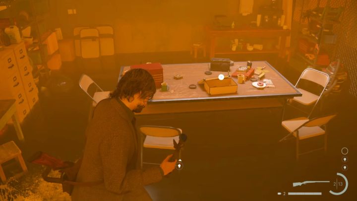 6 - Alan Wake 2: Zagadka włożenia zdjęć z podziemi studia talk-show - Alan Wake 2 - poradnik do gry