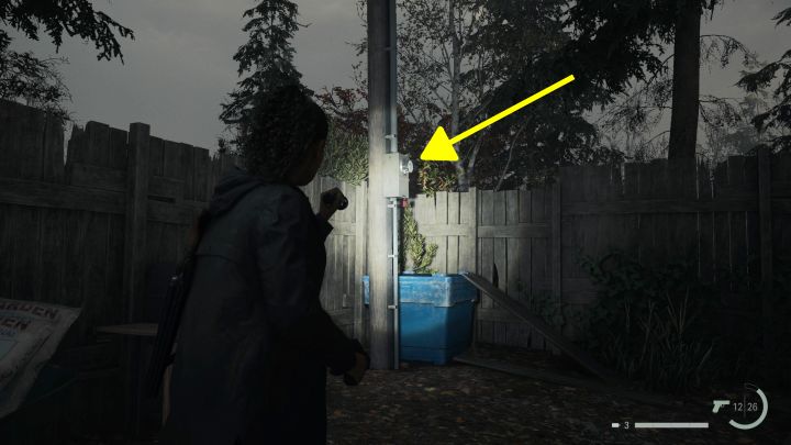 Pojemnik znajdziecie na jednej z wyższych skalnych półek na północny-zachód od latarni morskiej - Alan Wake 2: Wszystkie zagadki skrytek kultu w Watery - Alan Wake 2 - poradnik do gry