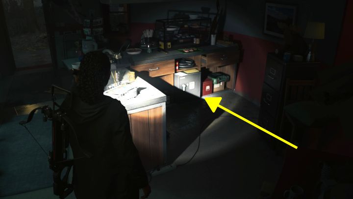 3 - Alan Wake 2: Zagadka sejfu w Sklepie z pamiątkami w Coffee World - Alan Wake 2 - poradnik do gry