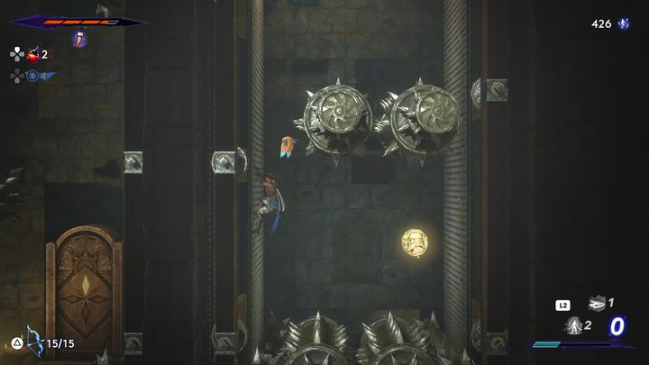 Do jej wykonania konieczne będzie zdobycie umiejętności przyspieszenia (odblokowywane po pokonaniu jednego z bossów na dość wczesnym etapie gry) - Prince of Persia The Lost Crown: Porady na start - Prince of Persia The Lost Crown - poradnik do gry