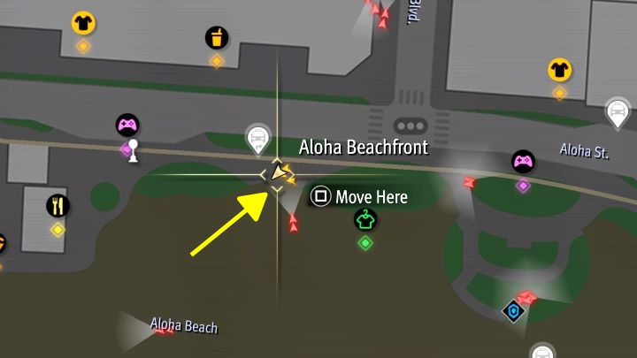 Do odnalezienia jest posąg otoczony palmami, który znajdziecie we wschodniej części plaży Aloha Beach - Infinite Wealth: Wszystkie Photo Rally w Waikiki - Like a Dragon Infinite Wealth - poradnik do gry
