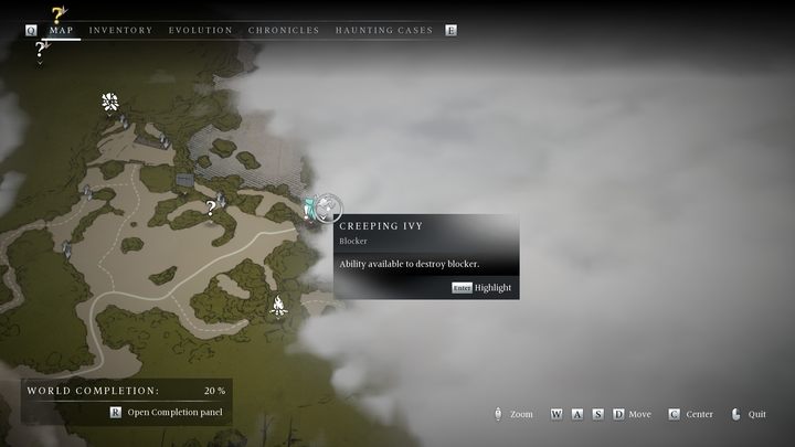 Tajemniczy bluszcz to specjalny rodzaj przeszkody powstały pod wpływem klątwy - Banishers: Jak niszczyć bariery? - Banishers Ghosts of New Eden - poradnik do gry