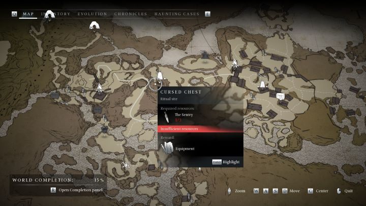 Jest to jedyna skrzynia w grze, której figurki znajdują się w różnych regionach - Banishers: Wszystkie przeklęte skrzynie - Banishers Ghosts of New Eden - poradnik do gry