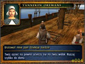 Możliwość dostania się na rzeczony statek pojawi się, jak tylko zajrzysz do portu - E. Na ratunek córce Toffa - Piraci z Karaibów - poradnik do gry