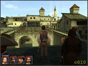 Twoim kolejnym celem będzie niejaki Pepin Bertillon, którego znajdziesz na Quebradas Costillas, niemalże zaraz po zejściu ze statku - C. Ciężka jest dola zabójcy - Piraci z Karaibów - poradnik do gry