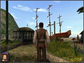 Aby jednak zabić Bampfyldea będziesz musiał wcześniej pokonać jego goryla, niemalże dosłownie - C. Ciężka jest dola zabójcy - Piraci z Karaibów - poradnik do gry