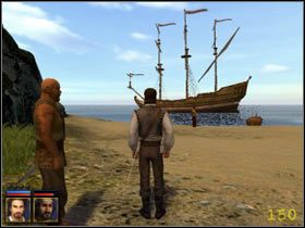 Najrozsądniej wydaje się zaoferować swoje usługi jako nowego kapitana, przyjąć test szermierczy, oszczędzić swojego przeciwnika i nająć go do załogi, a na koniec zabić Anacleto - 14. Na Isla Muelle - Piraci z Karaibów - poradnik do gry