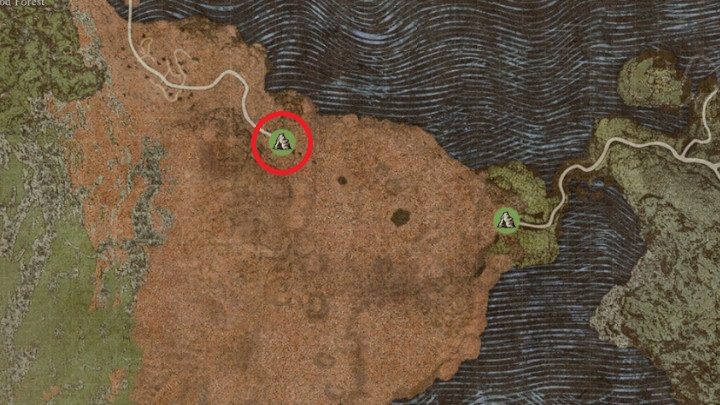 Alternatywą jest udanie się drogą na południe od stolicy i przekroczenie jaskini Drabnirs Grotto łączącą Battahl z wulkaniczną wyspą - Dragons Dogma 2: Jak odblokować Dwarven Smithing? - Dragons Dogma 2 - poradnik do gry