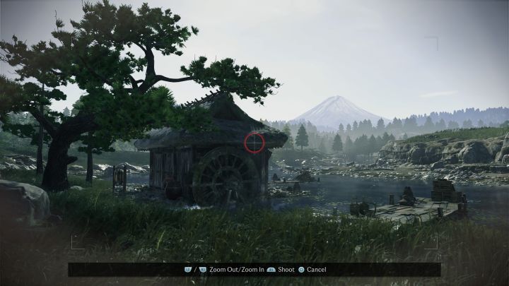 W kadrze muszą znaleźć się tytułowe koło wodne oraz góra Fudżi na horyzoncie - Rise of the Ronin: Wszystkie zdjęcia w regionie Edo - Rise of the Ronin - poradnik do gry
