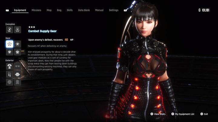 Poniżej znajdziecie listę polecanych odmian sprzętu - Stellar Blade: Najlepszy sprzęt i egzokręgosłupy - Stellar Blade - poradnik do gry