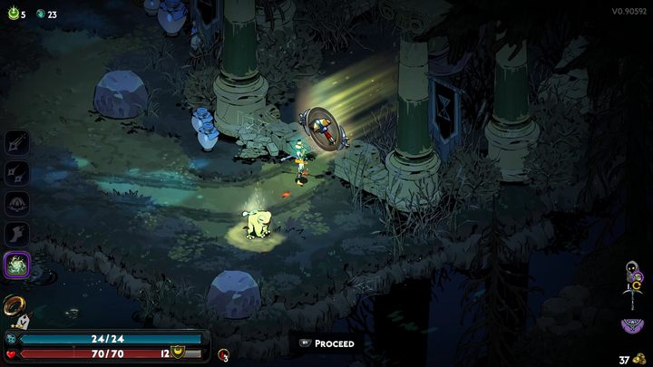 Młoty Dedala oznaczone są symbolem młota - Hades 2: Symbole na drzwiach - Hades 2 - poradnik do gry