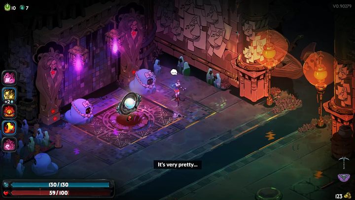 Na końcu każdego obszaru czeka na was starcie z bossem oznaczone małym symbolem czerwonej głowy diabła - Hades 2: Symbole na drzwiach - Hades 2 - poradnik do gry