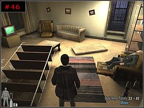 Niezwłocznie skorzystałem z otwartego okna, by wyjść na zewnątrz i dalej po gzymsie aż do kolejnego korytarza - [PART I] Chapter IV - Max Payne 2: The Fall Of Max Payne - poradnik do gry