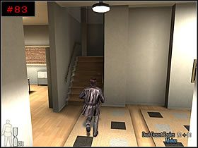 Najpierw zdjąłem człowieka stojącego najbliżej, potem zająłem się tym z prawej i jego kolegą, chowającym się za szafkami - [PART I] Chapter VII - Max Payne 2: The Fall Of Max Payne - poradnik do gry