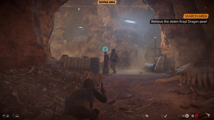 W pierwszym pomieszczeniu przy wejściu od razu natraficie na bandytów - Star Wars Outlaws: Strzelec - solucja, opis przejścia - Star Wars Outlaws - poradnik do gry