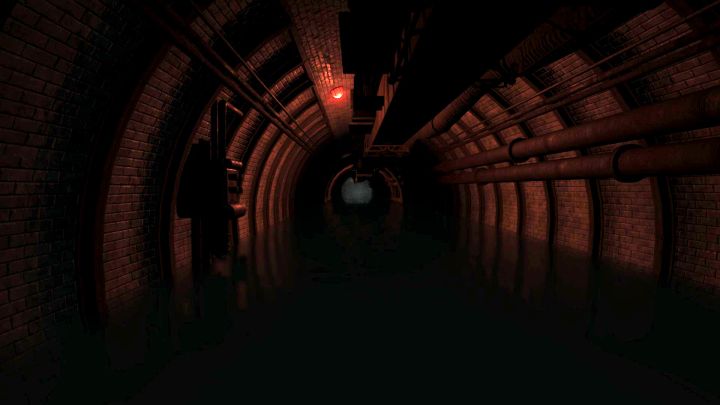 Podczas przeprawy przez tunel zatrzymacie się mniej więcej w połowie drogi - Fallout London: Jak dotrzeć do Millwall (quest Meeting in Millwall)? - Fallout London - poradnik do gry