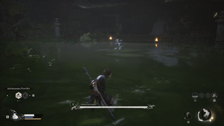 Bossa atakujcie zawsze przy zakończeniu jego serii ataków - Black Myth Wukong: Jak pokonać bossa Pan w białych szatach (Whiteclad Noble)? - Black Myth Wukong - poradnik do gry