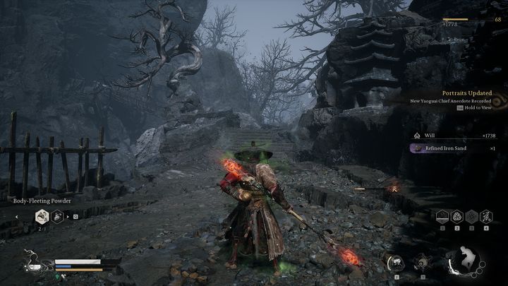 Za pokonanie Wozu Brązowego Żelaza otrzymacie - Black Myth Wukong: Jak pokonać bossa Pięć Wozów Żywiołu (Five Element Carts)? - Black Myth Wukong - poradnik do gry