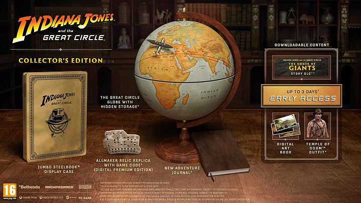 Dostępne jest fizyczne wydanie kolekcjonerskie - Indiana Jones Great Circle: Edycje gry - Indiana Jones Great Circle - poradnik do gry