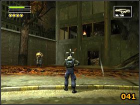 Idąc dalej wdrap się na śmietnik potem na ulicę - Power Plant | Solucja | Freedom Fighters - Freedom Fighters - poradnik do gry