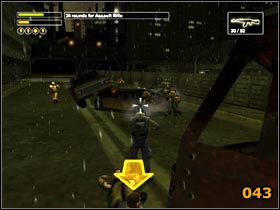 Żeby dostać się do Power Station należałoby walić pierwszą na prawo, ale niestety jest ona zablokowana - Power Plant | Solucja | Freedom Fighters - Freedom Fighters - poradnik do gry