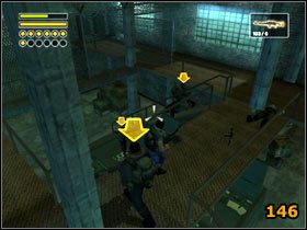 Ja wybrałem tę drugą opcje i dopiero później zaatakowałem zabudowanie z flagą (145) - Docks | Solucja | Freedom Fighters - Freedom Fighters - poradnik do gry