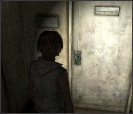 Startujesz w niewielkim pomieszczeniu - [Solucja Silent Hill 3] Office Building cz.1 - Silent Hill 3 - poradnik do gry