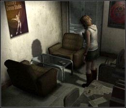 Wpadniesz tu na pierwszych wrogów - [Solucja Silent Hill 3] Office Building cz.1 - Silent Hill 3 - poradnik do gry