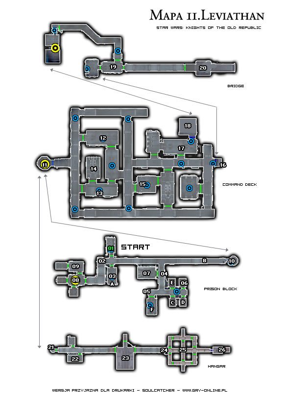 11 - 01 - [Lokacja 11] Leviathan | Star Wars KOTOR - Star Wars: Knights of the Old Republic - poradnik do gry