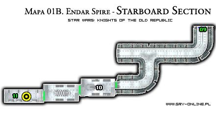 01 - 09 - [Lokacja 01B] Endar Spire - Starboard Section | Star Wars KOTOR - Star Wars: Knights of the Old Republic - poradnik do gry