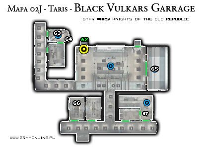 02 - 62 - [Lokacja 02J] Taris - Black Vulkars Garrage | Star Wars KOTOR - Star Wars: Knights of the Old Republic - poradnik do gry